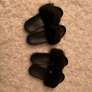 Two Pairs of UGG Slippers